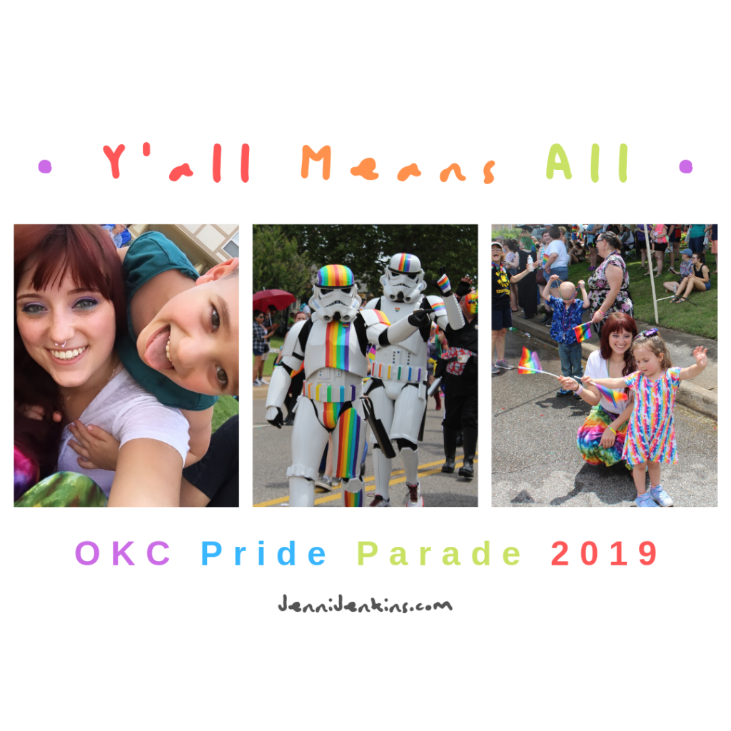 OKC Pride Oklahoma City Pride Parade Yall means all